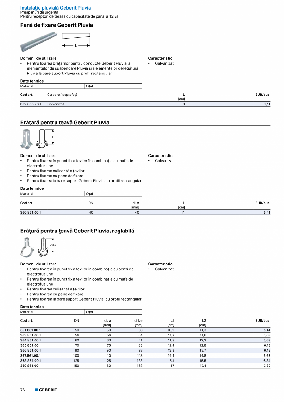 Pagina 75-Catalog GEBERIT - Sisteme de tevi - 2022  Catalog, brosura Romana 

5,2

5,6

3

6,63

5,8

6,2

3

...