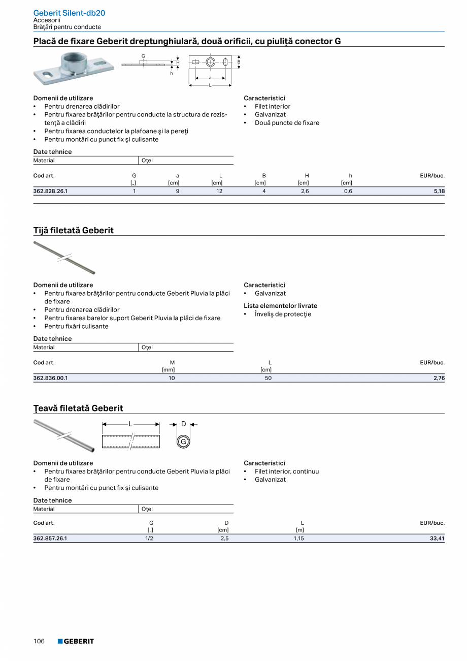 Pagina 105-Catalog GEBERIT - Sisteme de tevi - 2022  Catalog, brosura Romana plan

359.346.00.1
Receptor de...