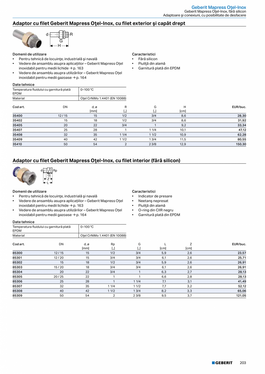 Pagina 202-Catalog GEBERIT - Sisteme de tevi - 2022  Catalog, brosura Romana 

50

46

2

16,6

2,38

390.301...