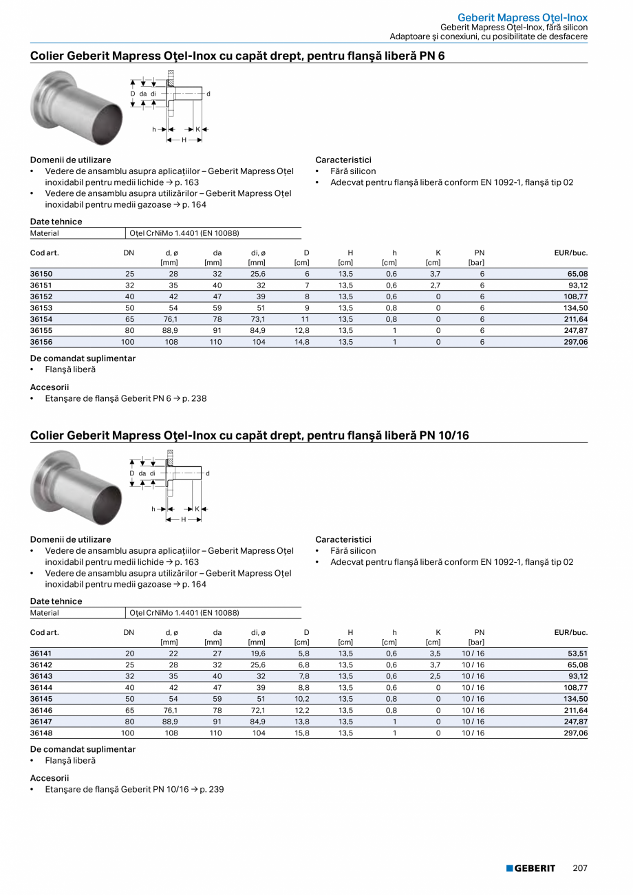 Pagina 206-Catalog GEBERIT - Sisteme de tevi - 2022  Catalog, brosura Romana 00

110

102,8

3,6

83

23,39
...