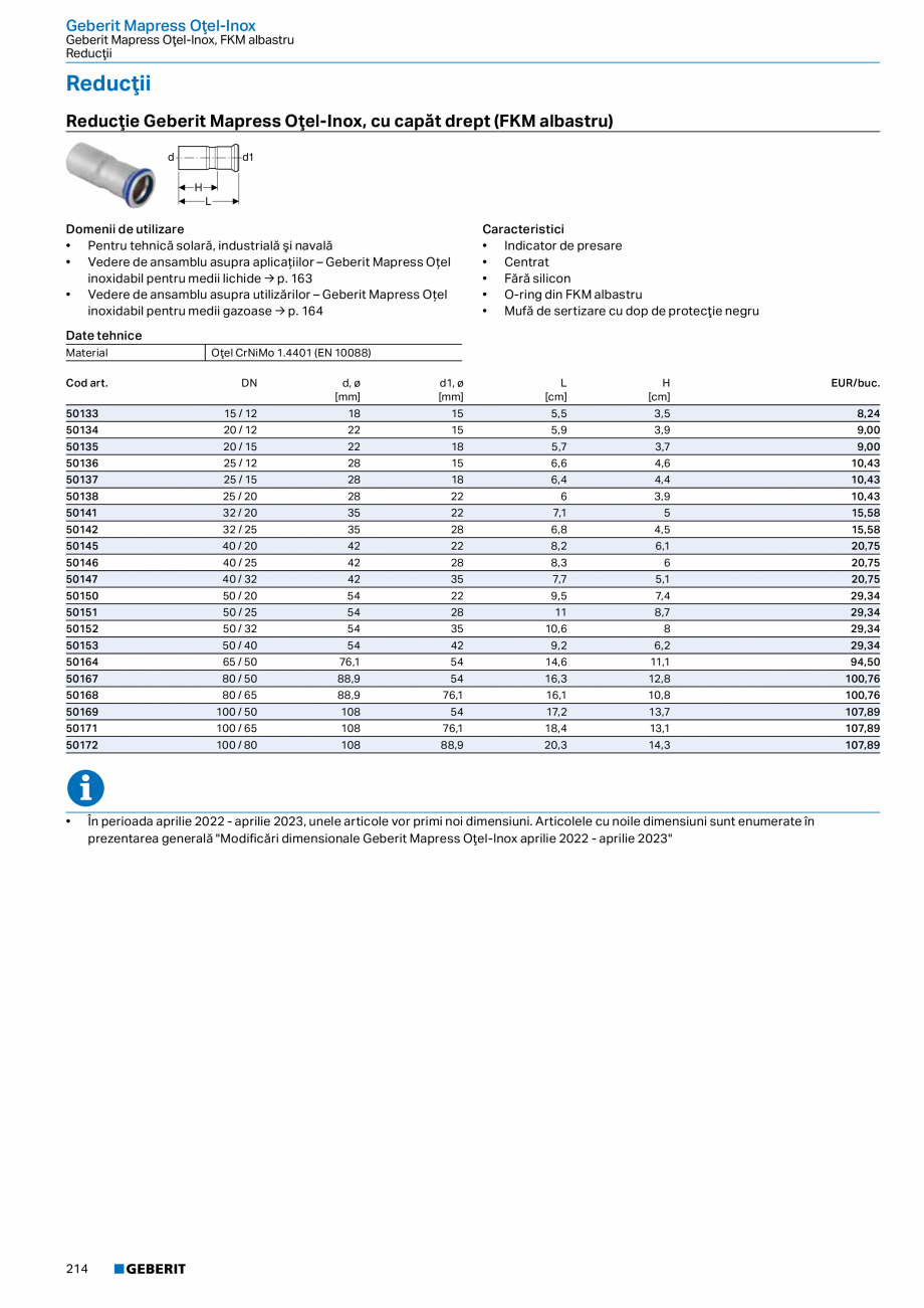 Pagina 213-Catalog GEBERIT - Sisteme de tevi - 2022  Catalog, brosura Romana 

32

8,2

1,7

2,1

2,1

3,70
...