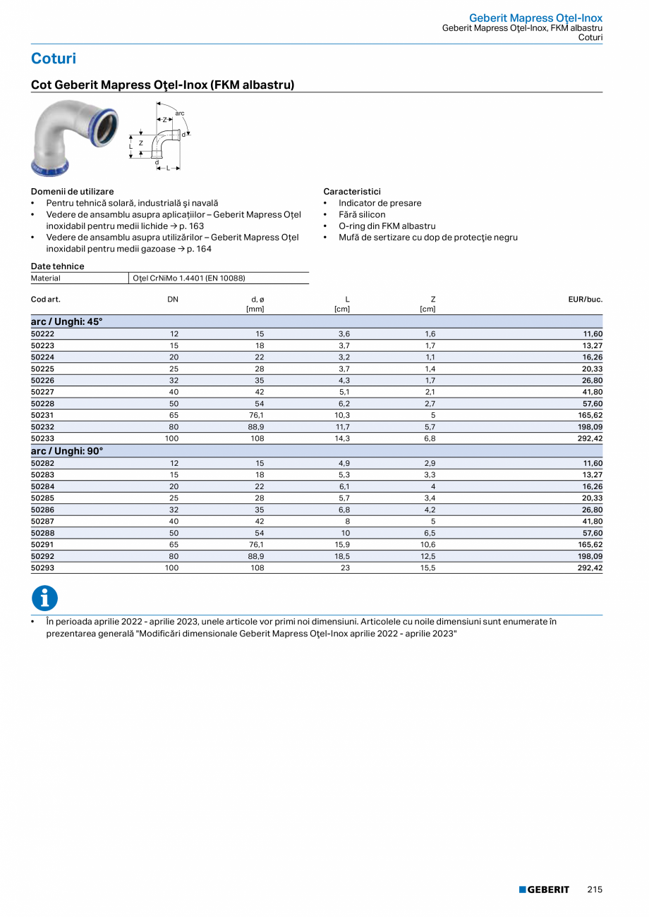 Pagina 214-Catalog GEBERIT - Sisteme de tevi - 2022  Catalog, brosura Romana / 150

160

160

24,8

8,2

8,6

8...