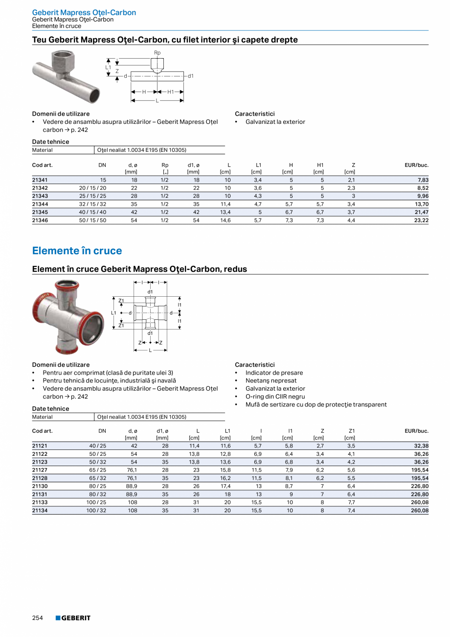 Pagina 253-Catalog GEBERIT - Sisteme de tevi - 2022  Catalog, brosura Romana ie de conectare Sarnafil® PVC
'
G...