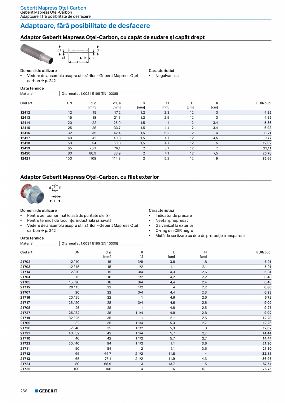 Pagina 255-Catalog GEBERIT - Sisteme de tevi - 2022  Catalog, brosura Romana seală
﻿
﻿

Drenaj prin...