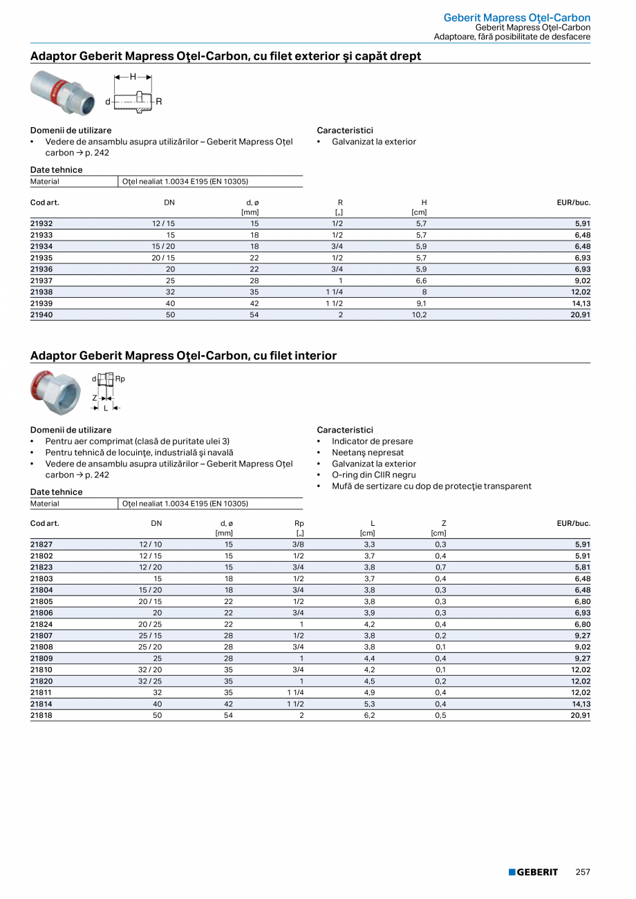 Pagina 256-Catalog GEBERIT - Sisteme de tevi - 2022  Catalog, brosura Romana 54

149

Drenaj prin pardoseală
...