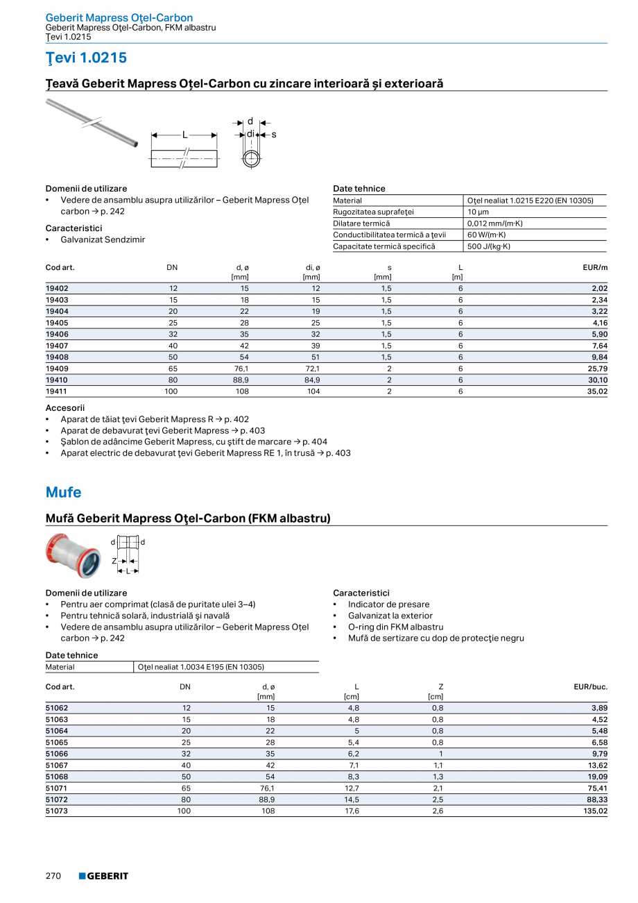 Pagina 269-Catalog GEBERIT - Sisteme de tevi - 2022  Catalog, brosura Romana buc.
20,32

155

Drenaj prin...