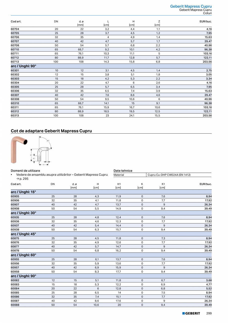 Pagina 298-Catalog GEBERIT - Sisteme de tevi - 2022  Catalog, brosura Romana 
46,39
136,81

32609

65

76,1

10...
