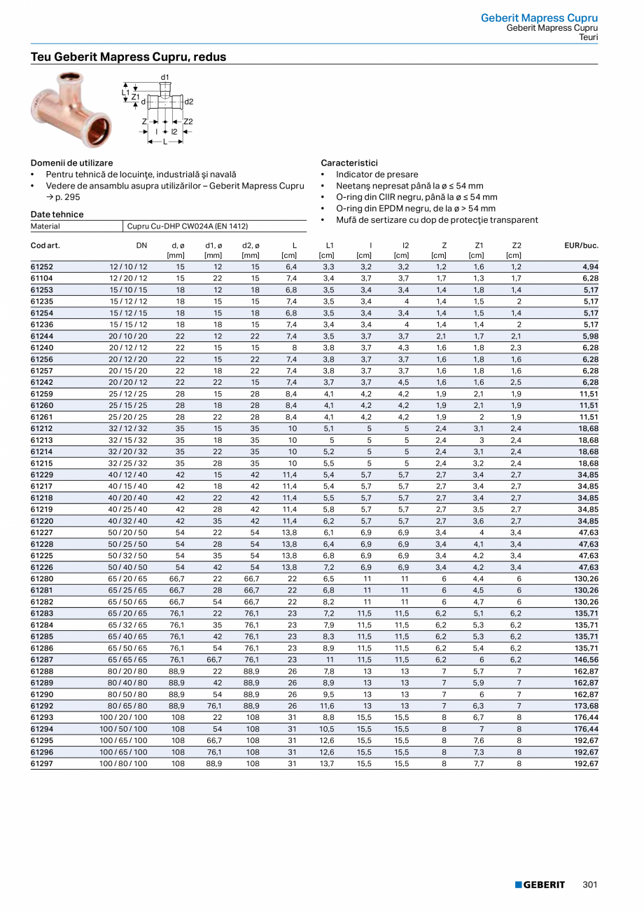 Pagina 300-Catalog GEBERIT - Sisteme de tevi - 2022  Catalog, brosura Romana 

50

54

6,2

7

2,7

46,39
136...
