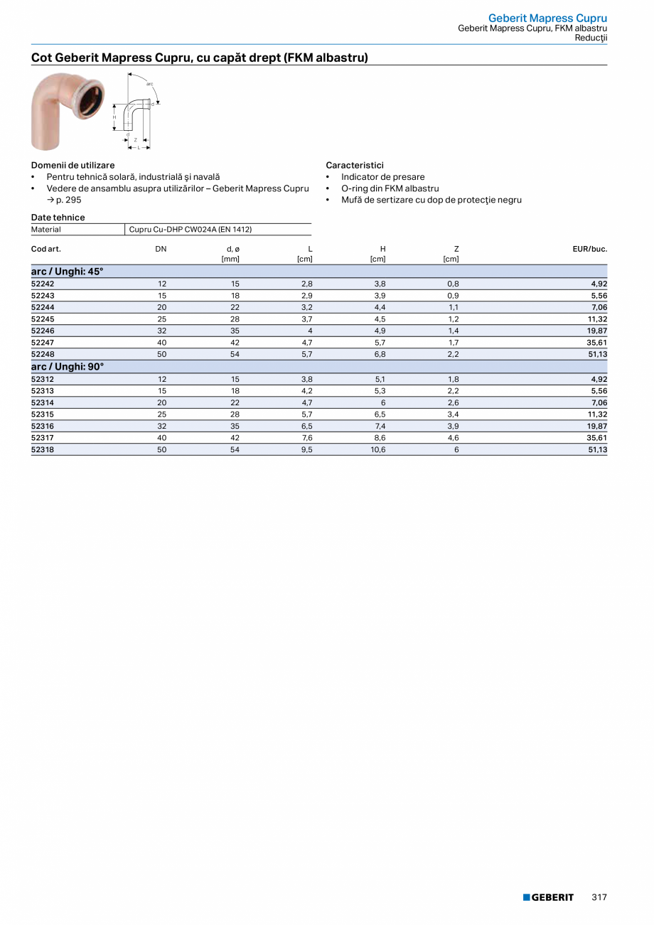 Pagina 316-Catalog GEBERIT - Sisteme de tevi - 2022  Catalog, brosura Romana 1 1/2

4,7

2,1

67,81

31736

40
...