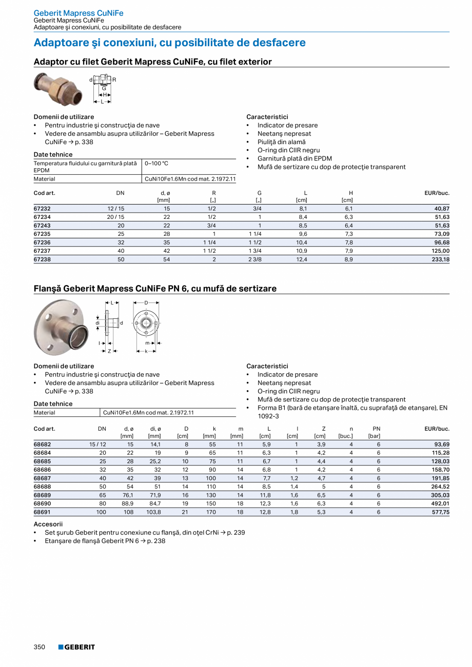 Pagina 349-Catalog GEBERIT - Sisteme de tevi - 2022  Catalog, brosura Romana 
• Aparat electric de debavurat ...