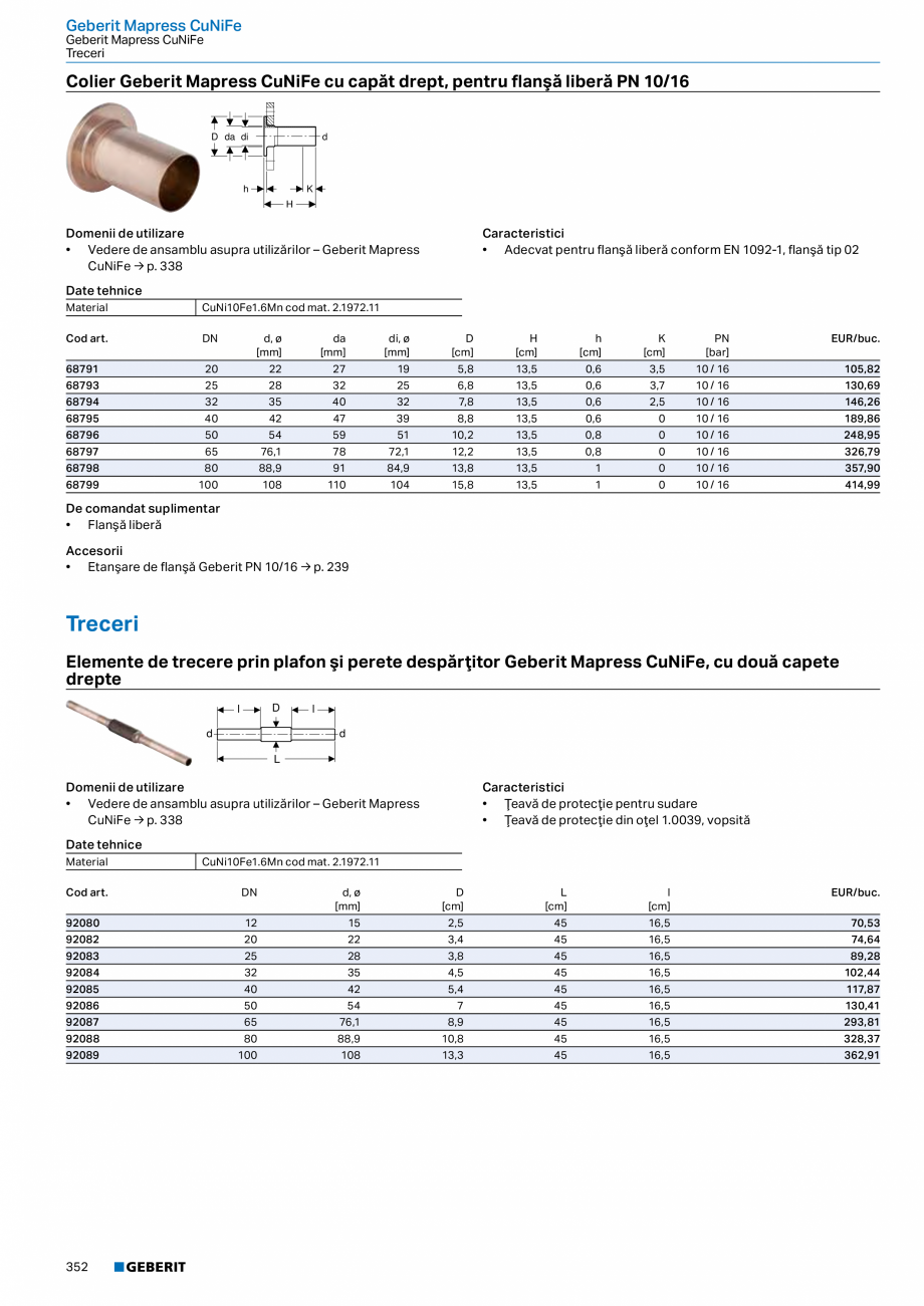 Pagina 351-Catalog GEBERIT - Sisteme de tevi - 2022  Catalog, brosura Romana 3

9,1

3,1

16,50

82106

32

35
...