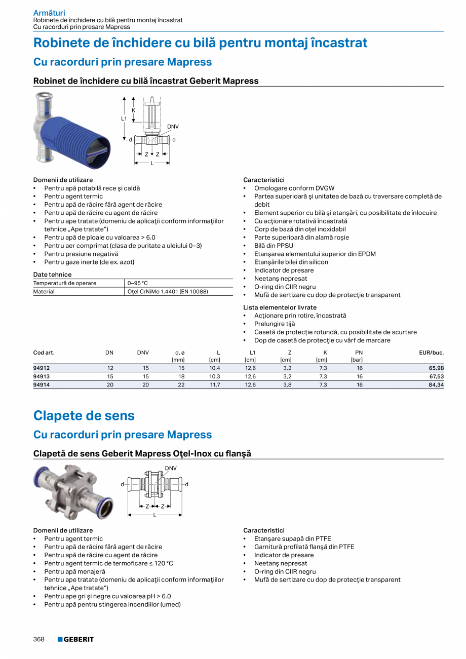 Pagina 367-Catalog GEBERIT - Sisteme de tevi - 2022  Catalog, brosura Romana 
61,84

Cot adaptor Geberit...