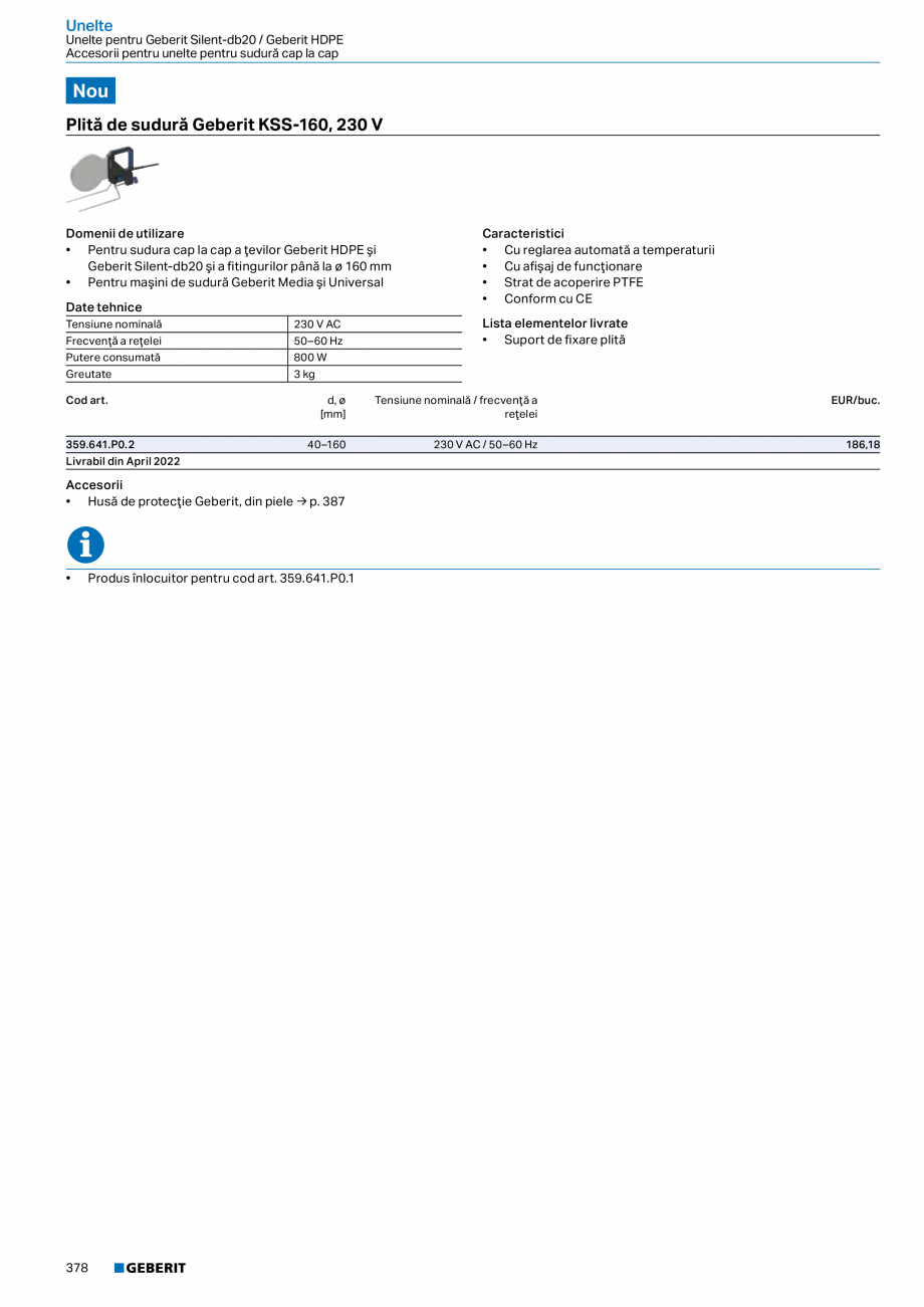Pagina 377-Catalog GEBERIT - Sisteme de tevi - 2022  Catalog, brosura Romana (fără silicon)
G

* GL

=
/
...