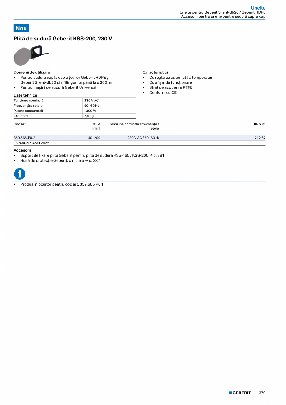 Pagina 378-Catalog GEBERIT - Sisteme de tevi - 2022  Catalog, brosura Romana ,4

1,3

31,10

85047

25

28

1...