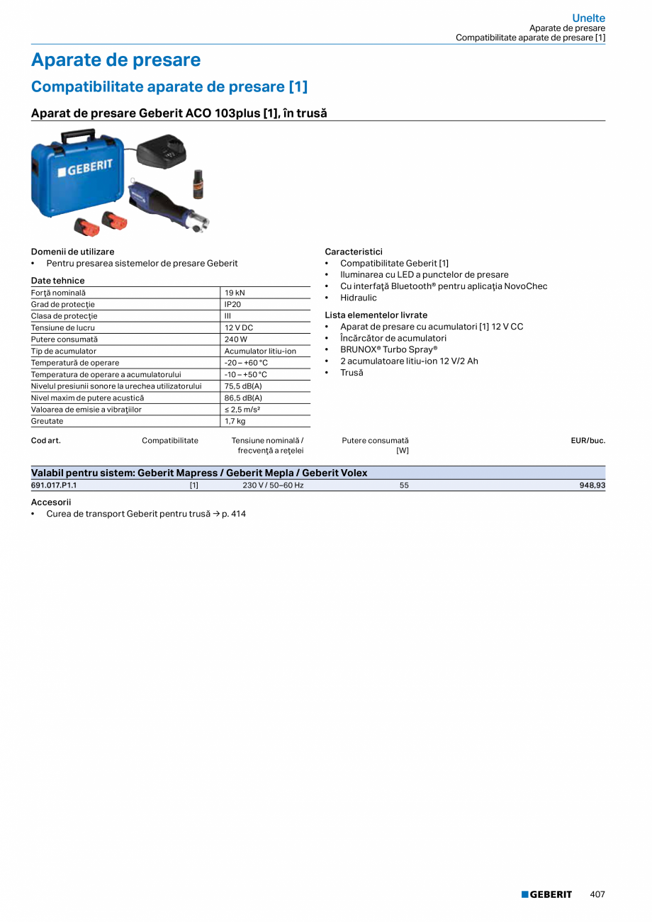 Pagina 406-Catalog GEBERIT - Sisteme de tevi - 2022  Catalog, brosura Romana 4

19,57

50357

20 / 12 / 20

22
...