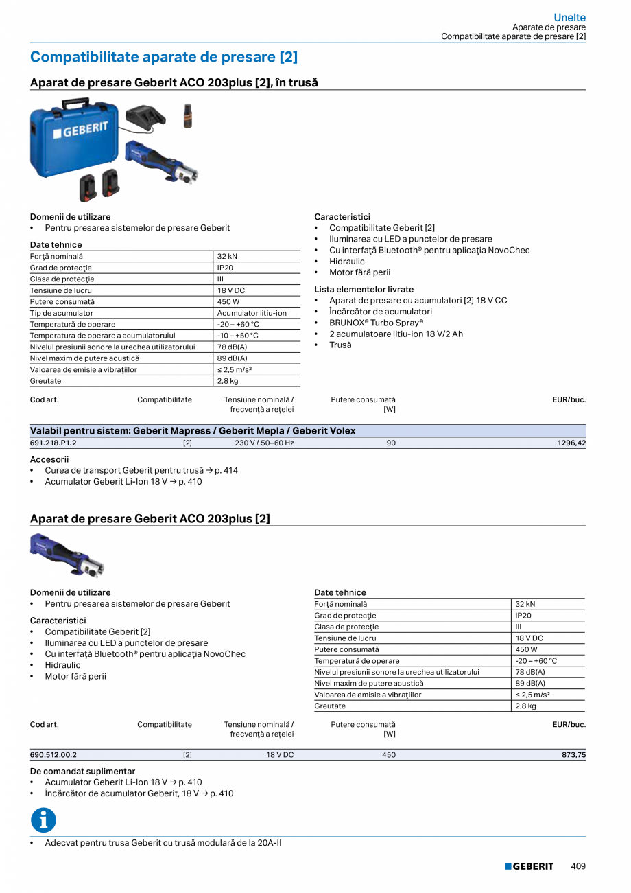 Pagina 408-Catalog GEBERIT - Sisteme de tevi - 2022  Catalog, brosura Romana 

88,9

26

8,1

13

13

7

5,8

7...