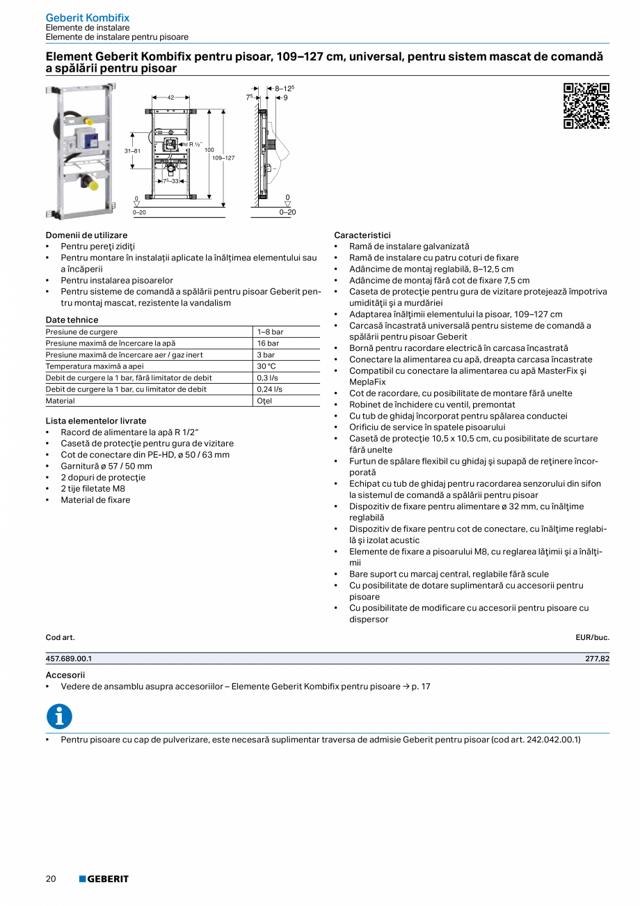 Pagina 19-Catalog GEBERIT - Sisteme sanitare - 2022  Catalog, brosura Romana ra de vizitare protejează...