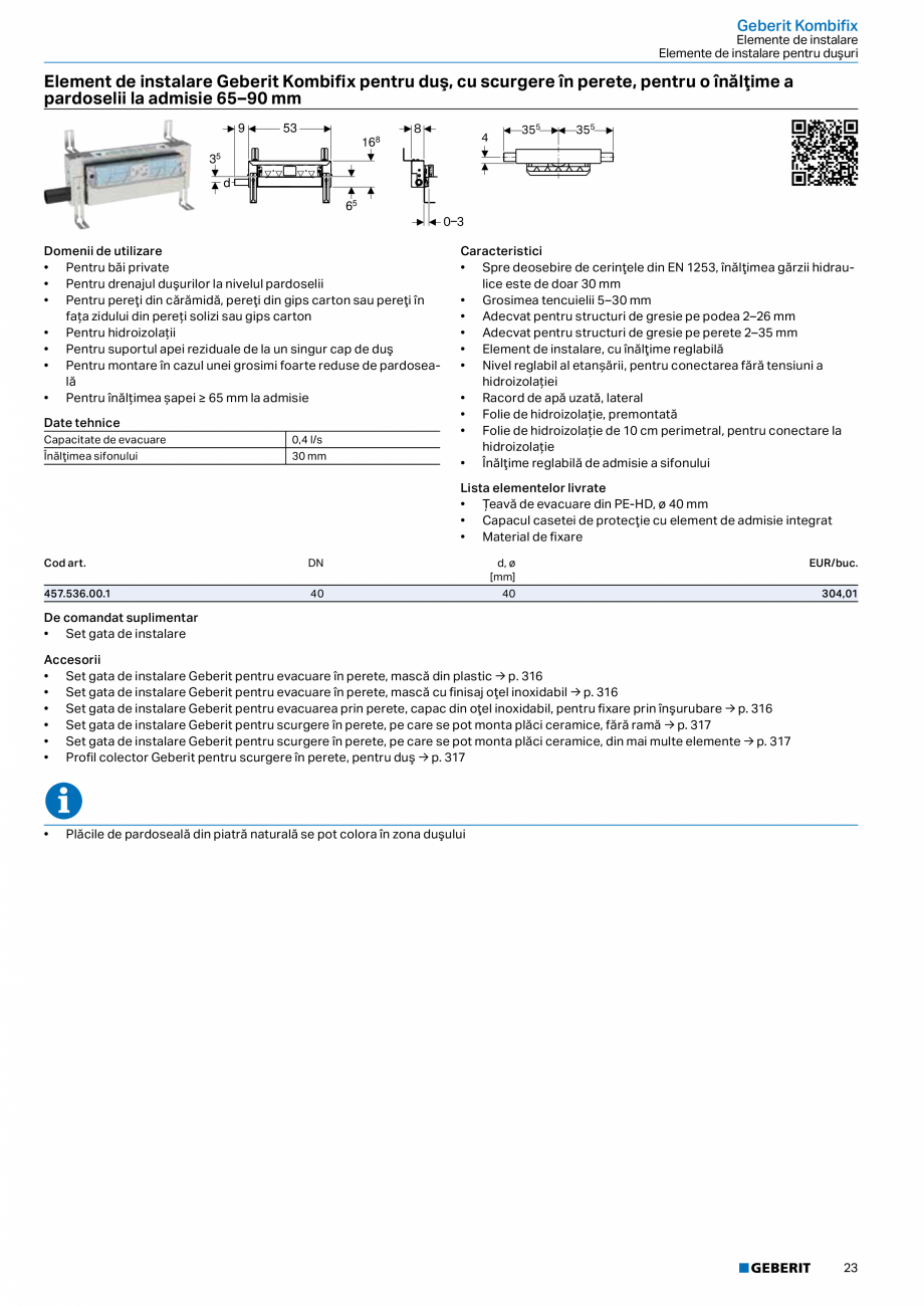 Pagina 22-Catalog GEBERIT - Sisteme sanitare - 2022  Catalog, brosura Romana /buc.

42

108

12

145,85
...