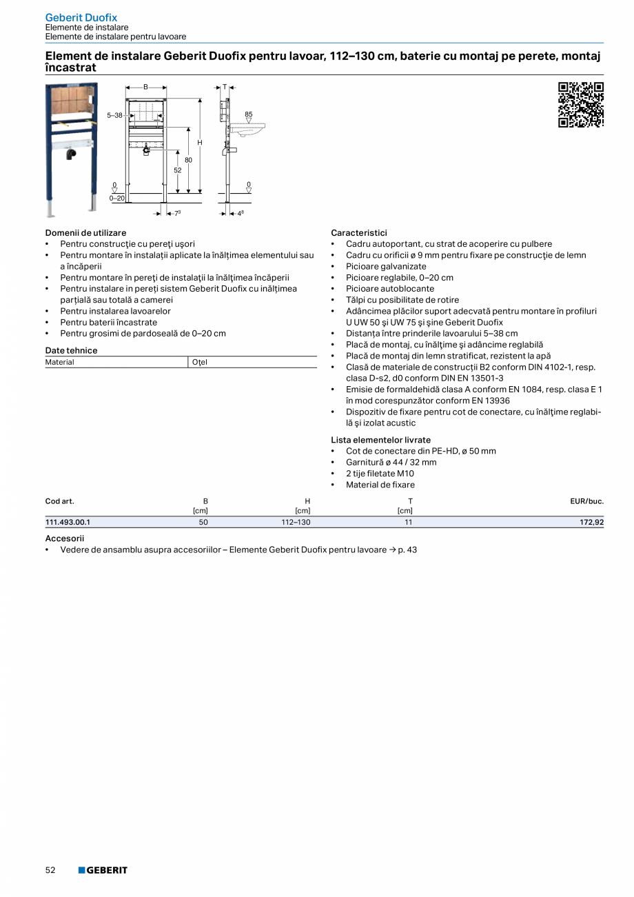 Pagina 51-Catalog GEBERIT - Sisteme sanitare - 2022  Catalog, brosura Romana  p. 73

→ p. 74

ü

ü

ü
...