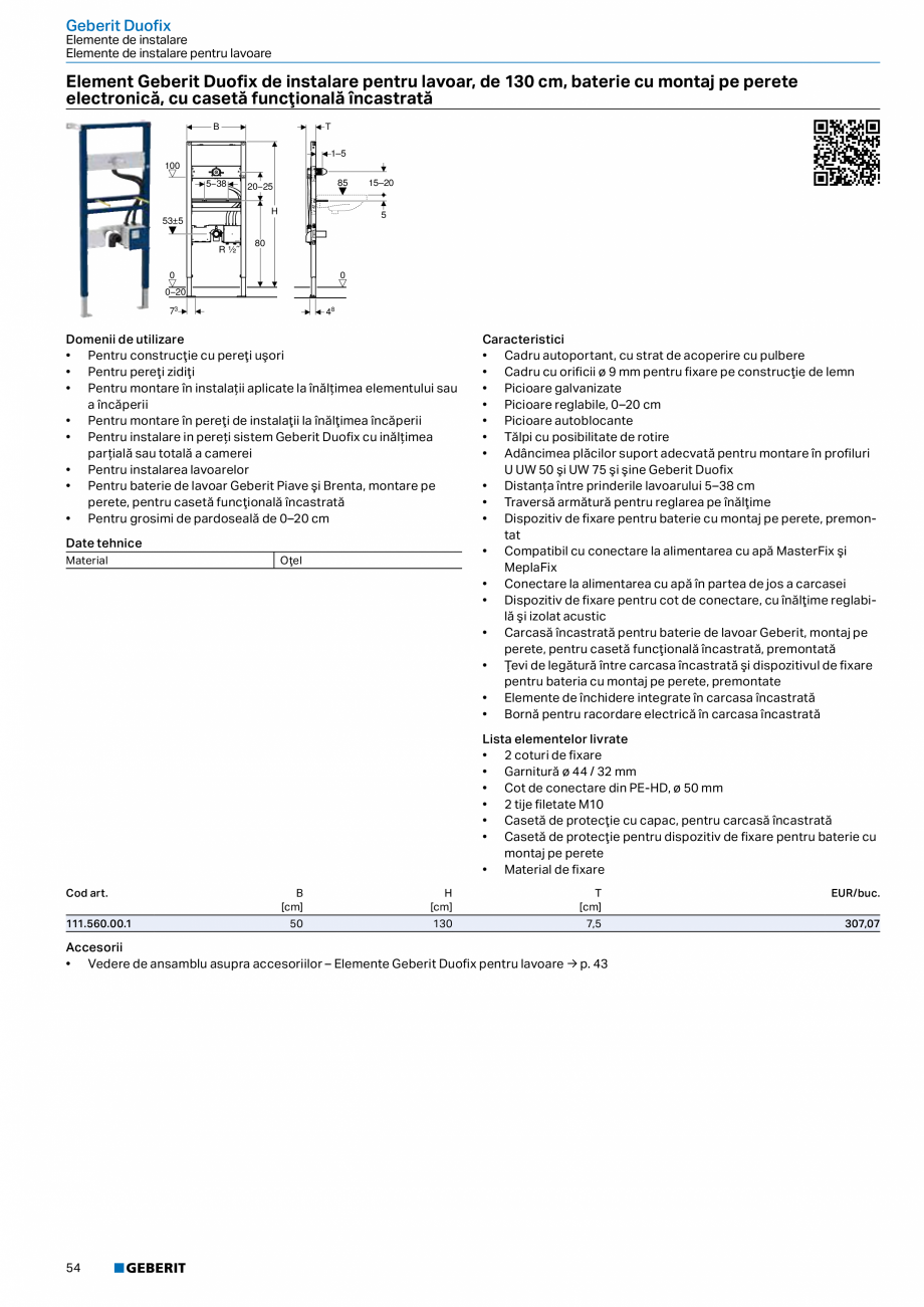 Pagina 53-Catalog GEBERIT - Sisteme sanitare - 2022  Catalog, brosura Romana odul Geberit DuoFresh

Set...