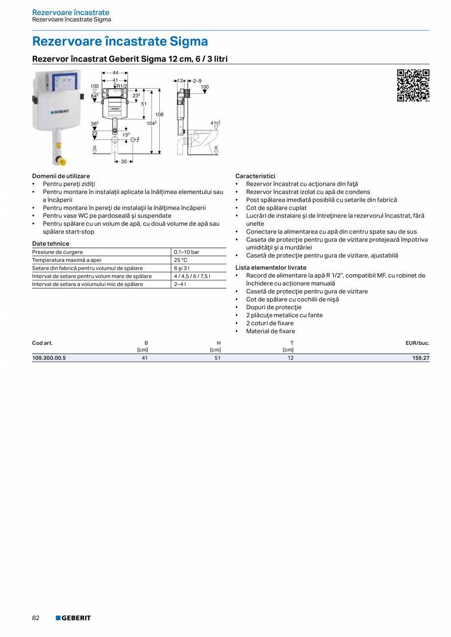 Pagina 81-Catalog GEBERIT - Sisteme sanitare - 2022  Catalog, brosura Romana u două volume de apă sau...