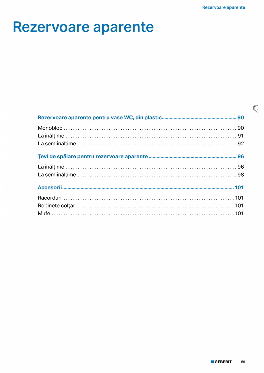 Pagina 88-Catalog GEBERIT - Sisteme sanitare - 2022  Catalog, brosura Romana erit Duofix pentru
scurgere...