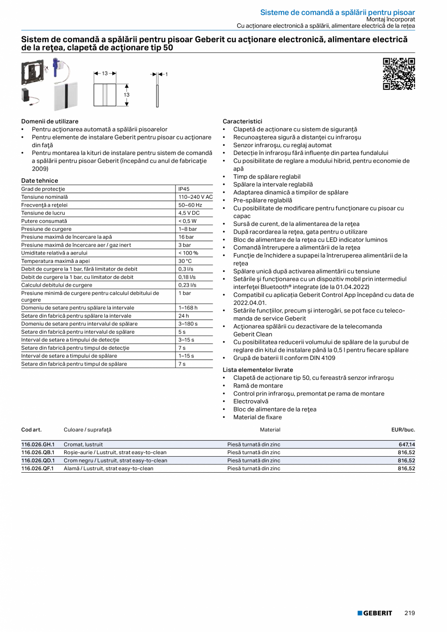 Pagina 218-Catalog GEBERIT - Sisteme sanitare - 2022  Catalog, brosura Romana 4

ø 6–65

Domenii de...