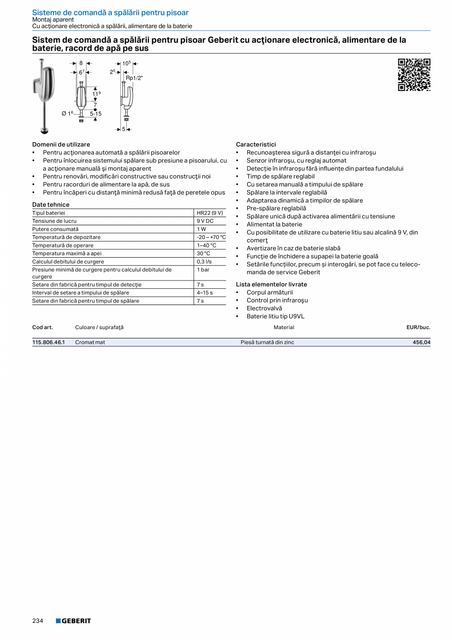 Pagina 233-Catalog GEBERIT - Sisteme sanitare - 2022  Catalog, brosura Romana lean
Inel de design: șlefuit
...