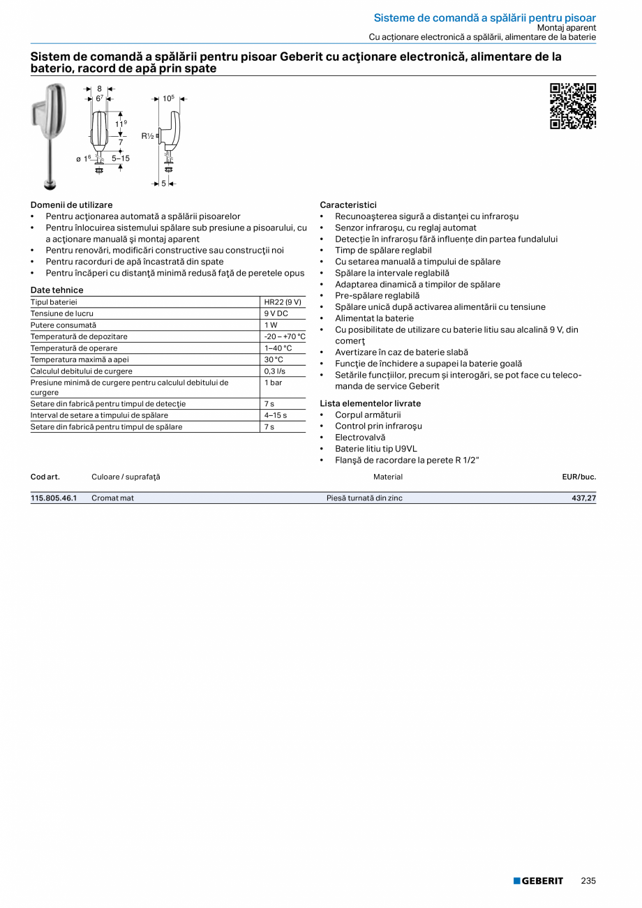Pagina 234-Catalog GEBERIT - Sisteme sanitare - 2022  Catalog, brosura Romana tă, cu strat easy-to-clean
Inele...