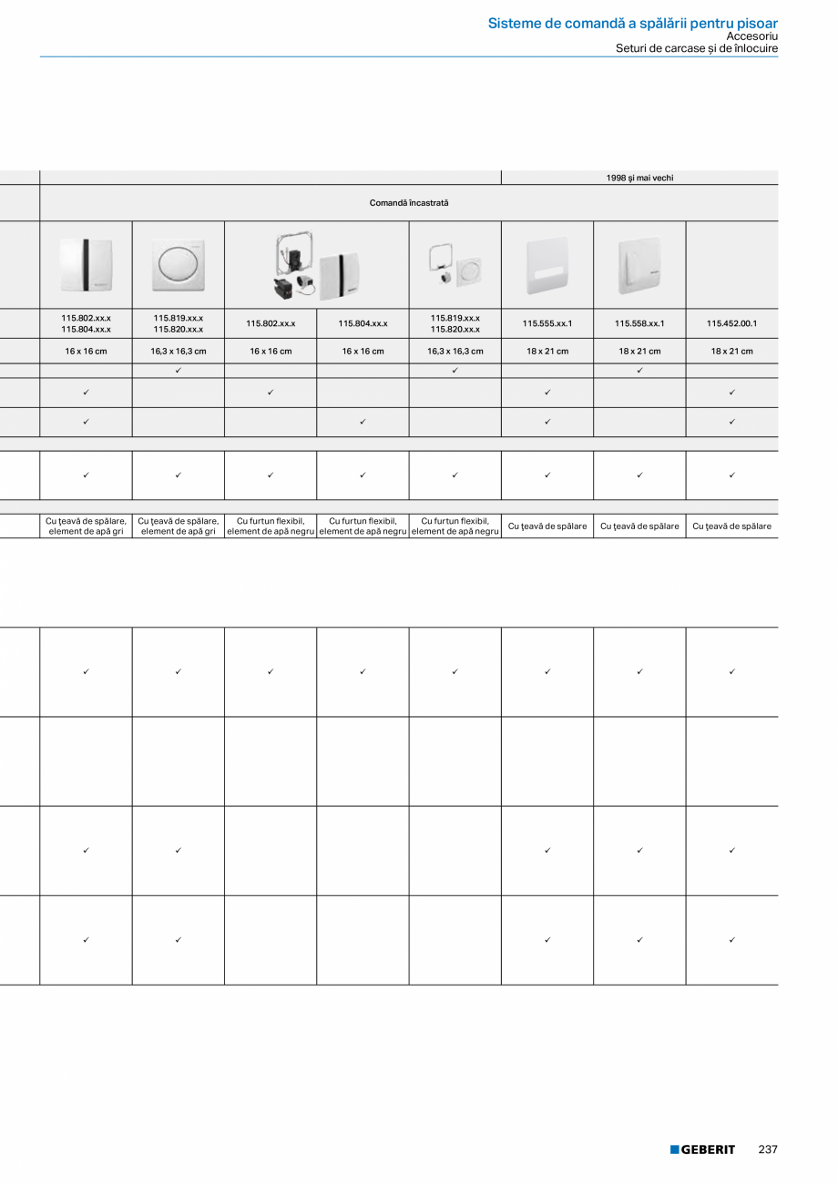 Pagina 236-Catalog GEBERIT - Sisteme sanitare - 2022  Catalog, brosura Romana  Modul Geberit DuoFresh cu...