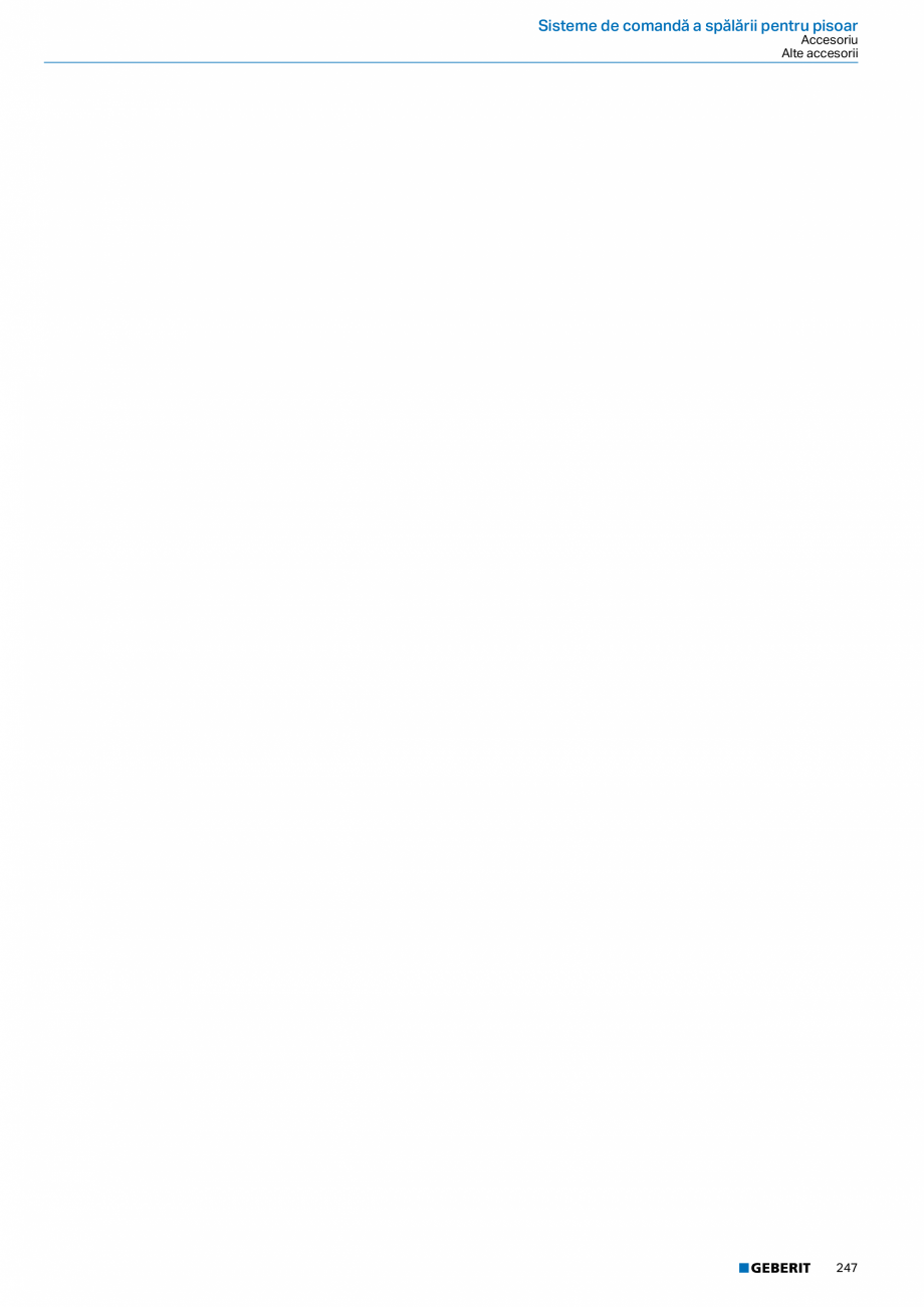 Pagina 246-Catalog GEBERIT - Sisteme sanitare - 2022  Catalog, brosura Romana zervor încastrat Sigma 12 cm →...