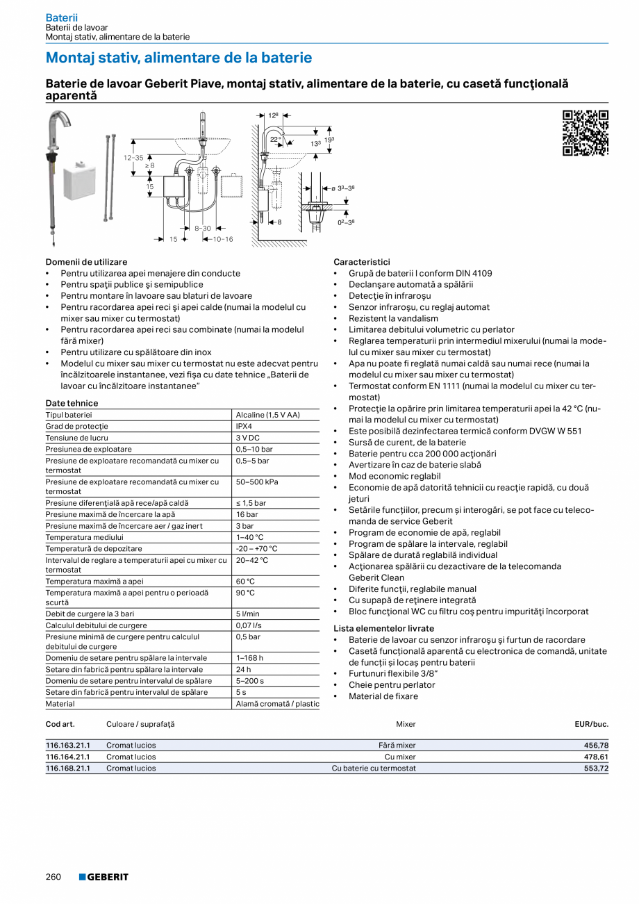 Pagina 259-Catalog GEBERIT - Sisteme sanitare - 2022  Catalog, brosura Romana l Geberit DuoFresh cu acţionare ...