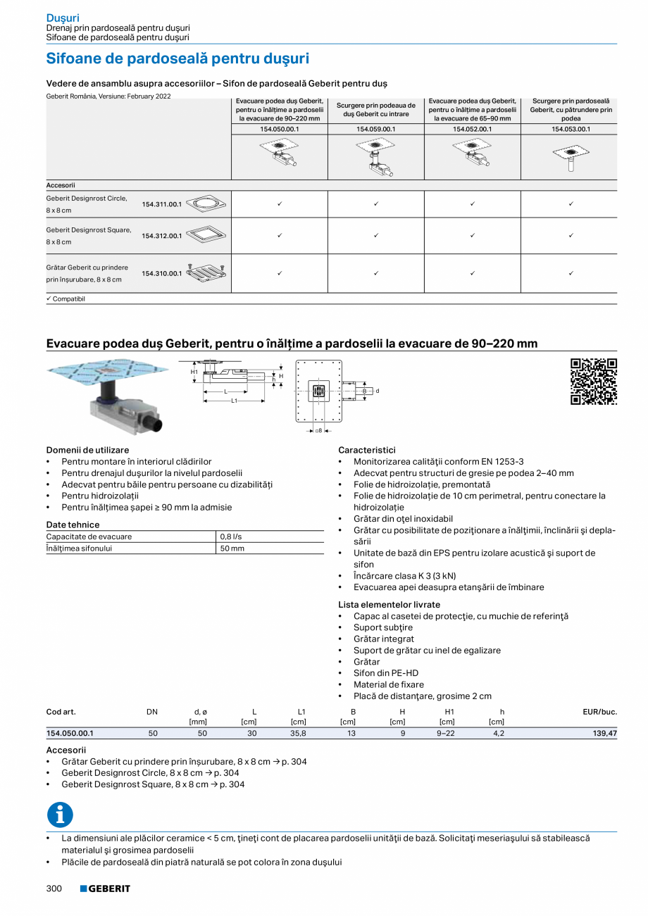 Pagina 299-Catalog GEBERIT - Sisteme sanitare - 2022  Catalog, brosura Romana strate Sigma

Capac de protecţie...