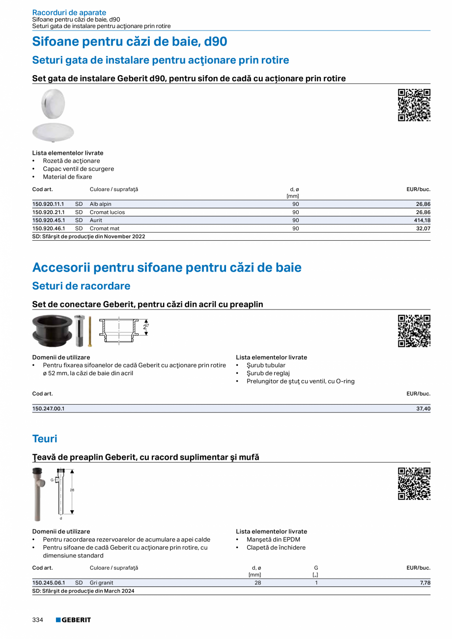 Pagina 333-Catalog GEBERIT - Sisteme sanitare - 2022  Catalog, brosura Romana tere maximă consumată

4W
...