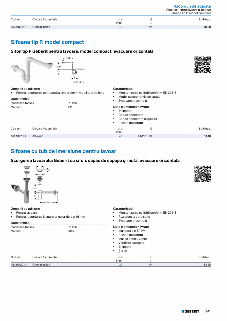 Pagina 340-Catalog GEBERIT - Sisteme sanitare - 2022  Catalog, brosura Romana ii pentru WC

Sisteme de comandă...