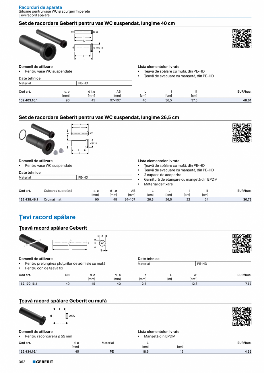 Pagina 361-Catalog GEBERIT - Sisteme sanitare - 2022  Catalog, brosura Romana 856.SN.1

164

Clapete de...