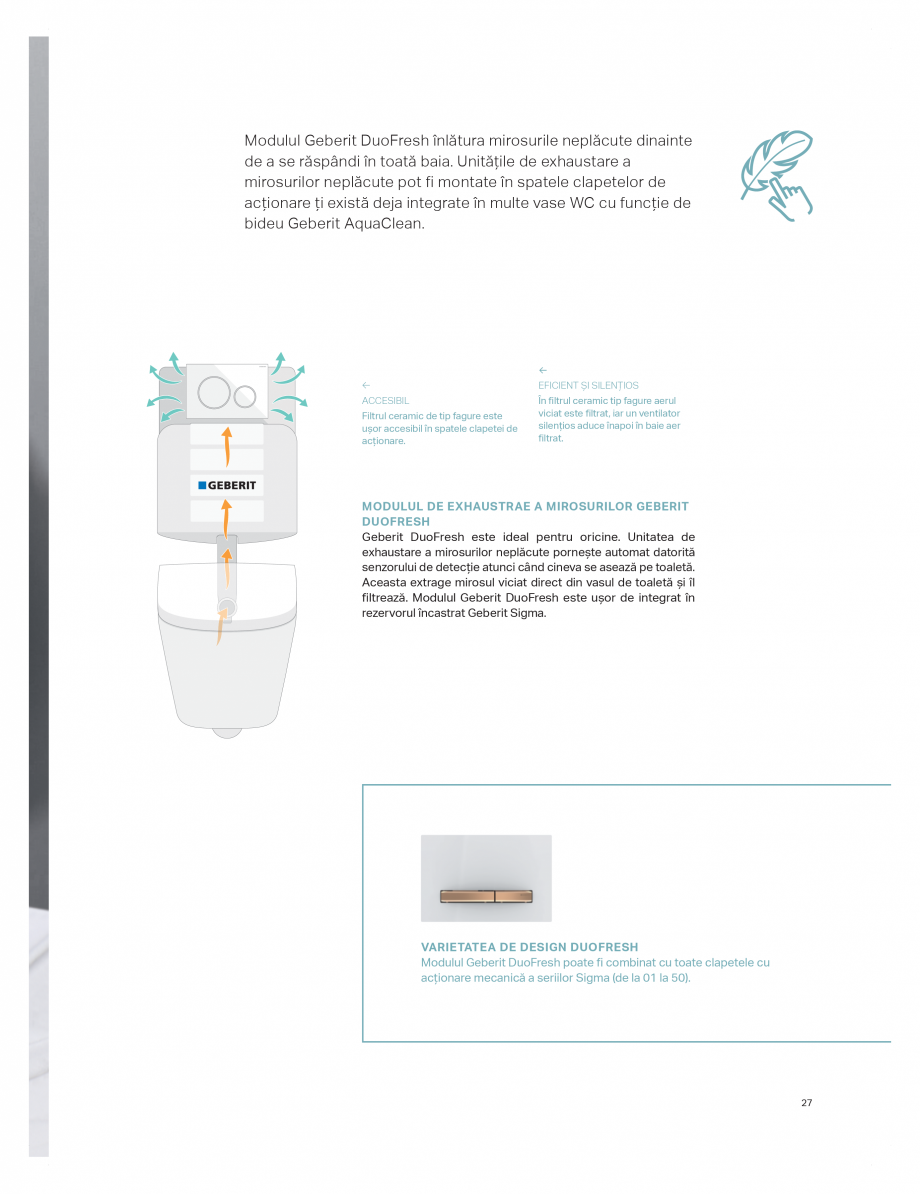 Pagina 23-Catalog GEBERIT - Colectii de baie - 2022  Catalog, brosura Romana erne ți care vă oferă acces...