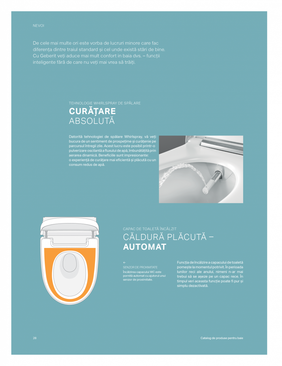 Pagina 24-Catalog GEBERIT - Colectii de baie - 2022  Catalog, brosura Romana i buget.

Geberit ONE
Geberit...