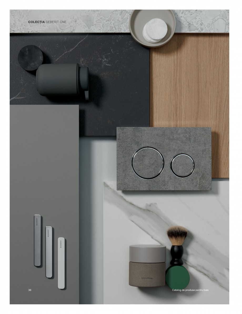 Pagina 34-Catalog GEBERIT - Colectii de baie - 2022  Catalog, brosura Romana ală. Toată gama de mobilier...