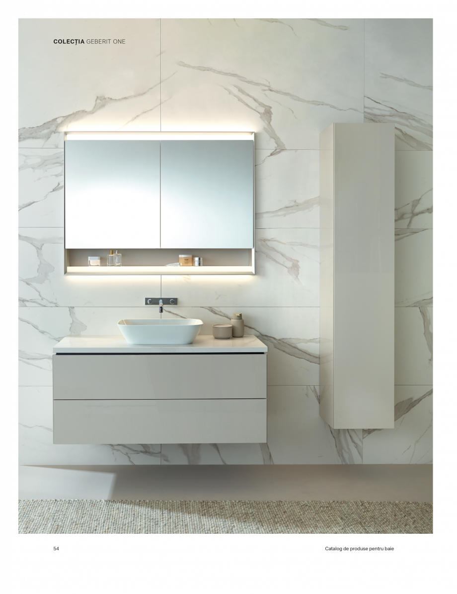 Pagina 50-Catalog GEBERIT - Colectii de baie - 2022  Catalog, brosura Romana i pentru baie Geberit. 3 Un...
