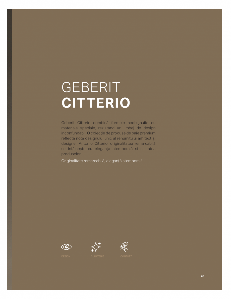 Pagina 63-Catalog GEBERIT - Colectii de baie - 2022  Catalog, brosura Romana  depozitare
bine organizat pentru...