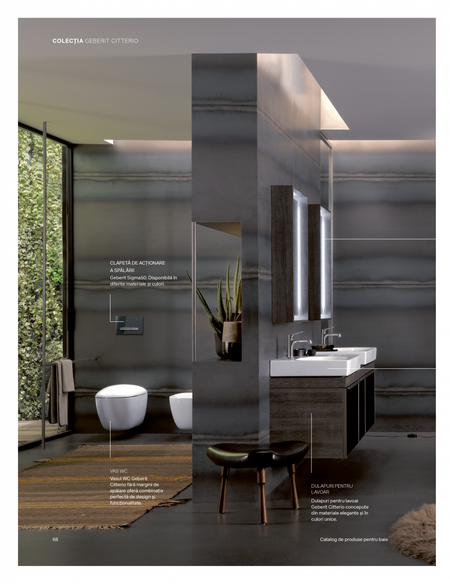 Pagina 64-Catalog GEBERIT - Colectii de baie - 2022  Catalog, brosura Romana log de produse
Bathroom
pentru...