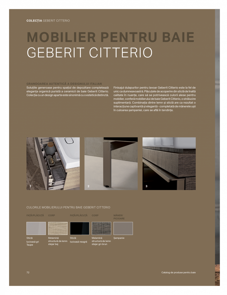 Pagina 68-Catalog GEBERIT - Colectii de baie - 2022  Catalog, brosura Romana  la umezeală

Opțiune compactă...