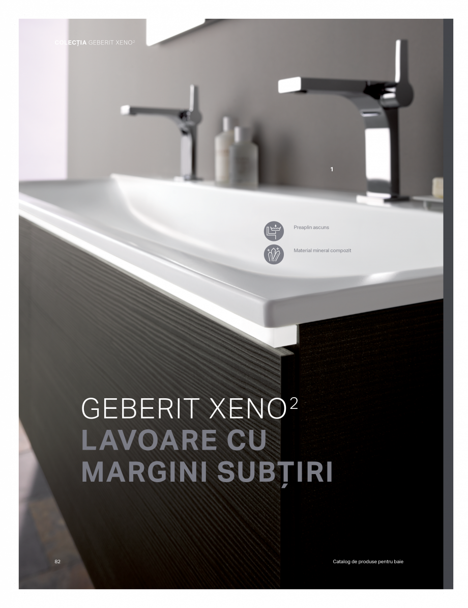 Pagina 78-Catalog GEBERIT - Colectii de baie - 2022  Catalog, brosura Romana ele de sertar
disponibile dau...