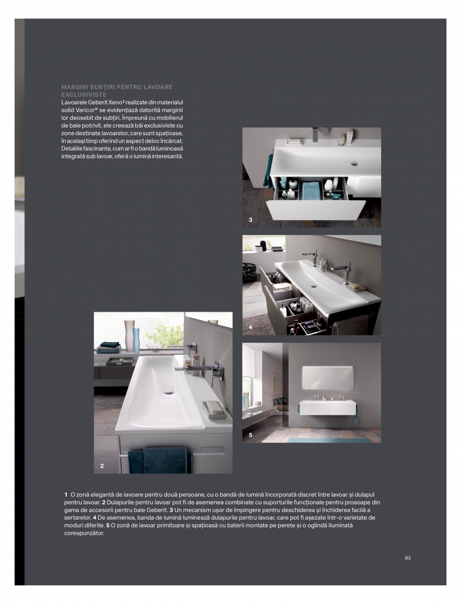 Pagina 79-Catalog GEBERIT - Colectii de baie - 2022  Catalog, brosura Romana C și bideurile continuă în mod...