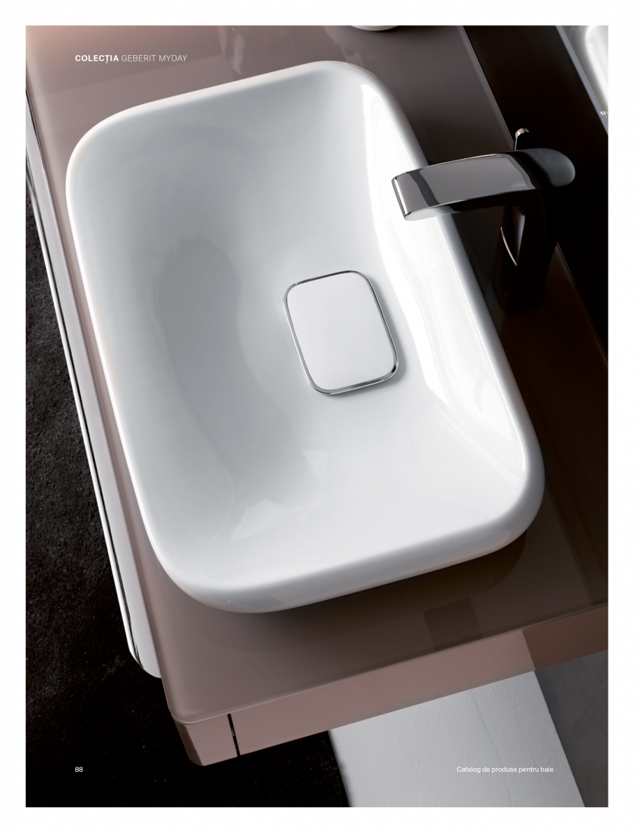 Pagina 84-Catalog GEBERIT - Colectii de baie - 2022  Catalog, brosura Romana PENTRU BAIE
ELEGANȚĂ CĂUTATĂ,...
