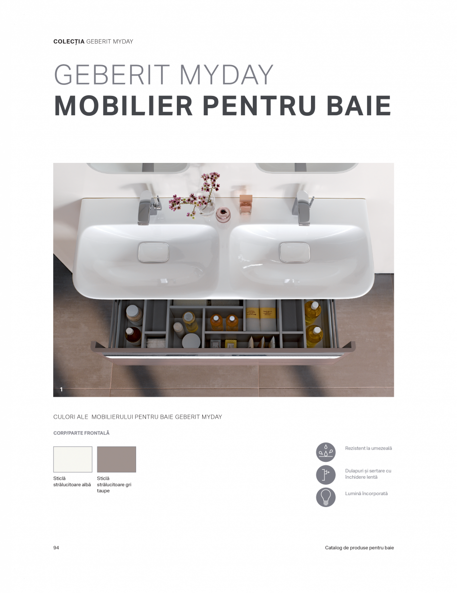 Pagina 90-Catalog GEBERIT - Colectii de baie - 2022  Catalog, brosura Romana OPTION ȘI OPTION PLUS

GEBERIT...