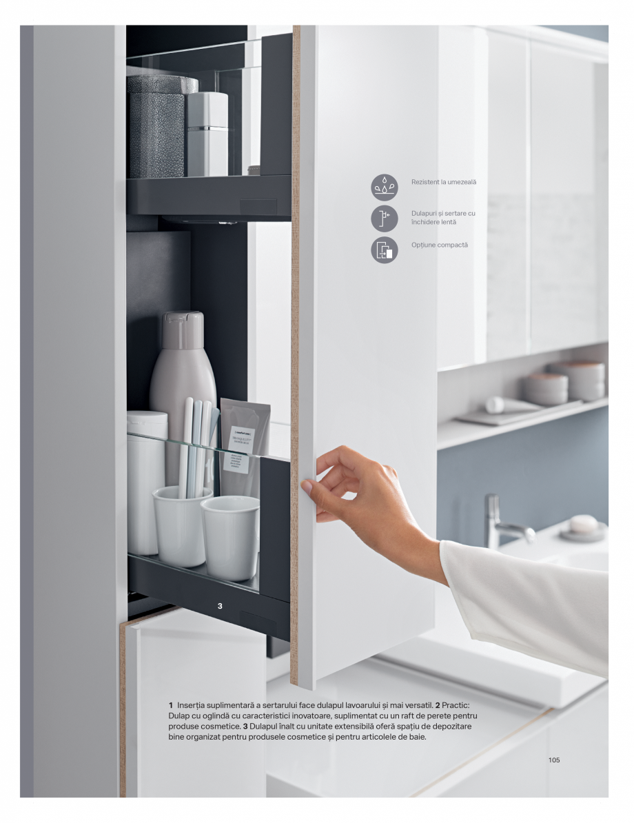 Pagina 101-Catalog GEBERIT - Colectii de baie - 2022  Catalog, brosura Romana ȘURILE CARE SE
INTEGREAZĂ CU...