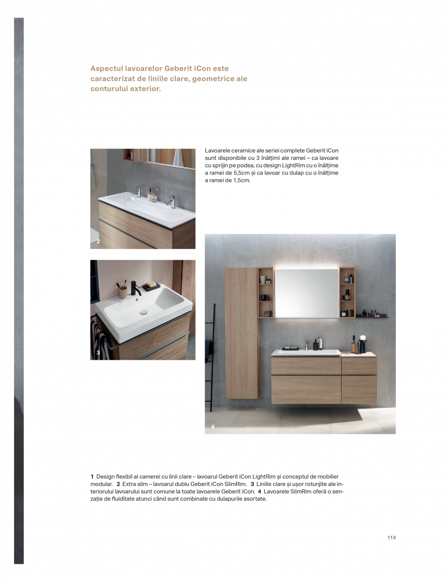 Pagina 109-Catalog GEBERIT - Colectii de baie - 2022  Catalog, brosura Romana unt adesea
nuanțe care trebuie...