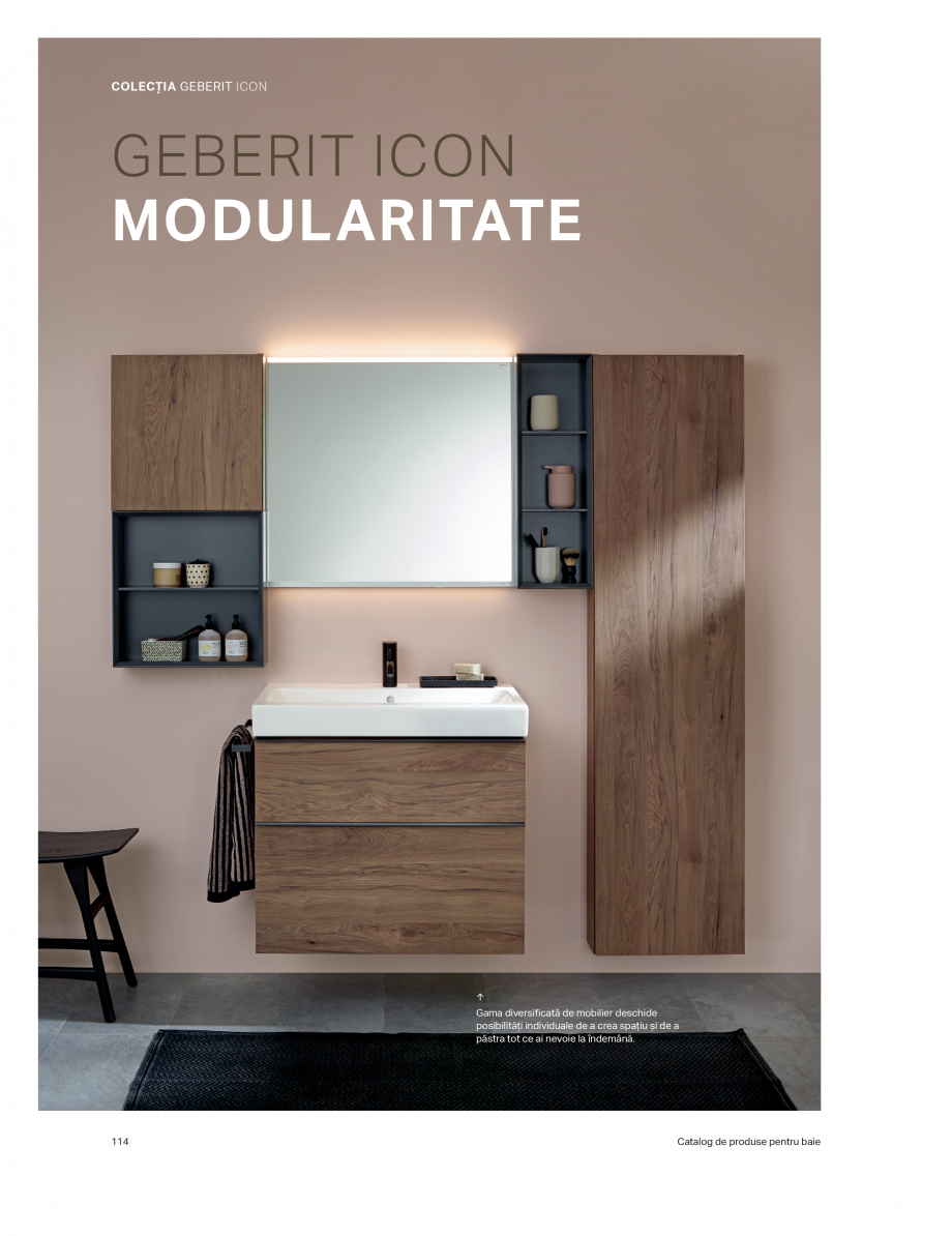 Pagina 110-Catalog GEBERIT - Colectii de baie - 2022  Catalog, brosura Romana r din spatele clapetei de...
